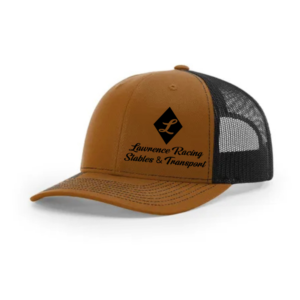 Caramel & Black Snapback Hat